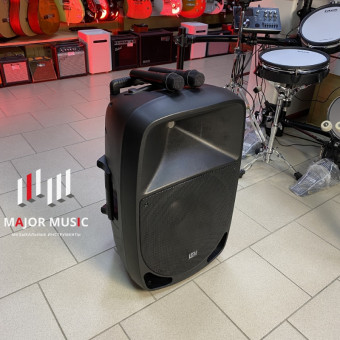 Активная акустическая система Leem PR-15HR с 2 микрофонами аккумуляторная Активная акустическая система Leem PR-15HR с 2 микрофонами аккумуляторная